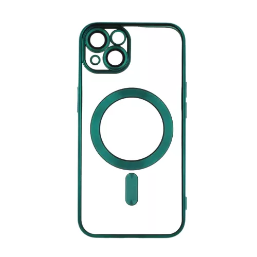  iPhone 17 Air 6,6"-hoz Zöld Szín Króm Mag tok-5907504531595 2 kép