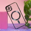  iPhone 17 Air 6,6"-hoz Zöld Szín Króm Mag tok-5907504531595 7 kép