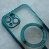  iPhone 17 Air 6,6"-hoz Zöld Szín Króm Mag tok-5907504531595 9 kép