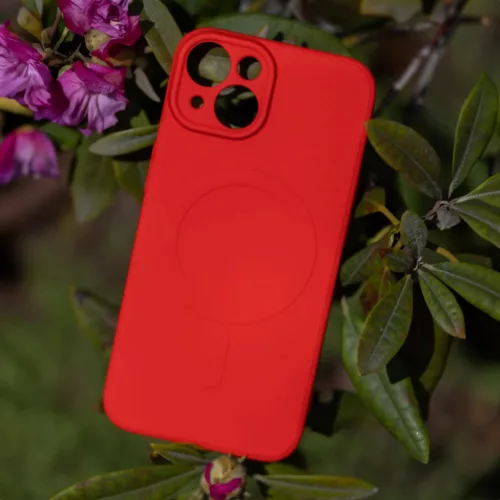  iPhone 17 Air 6,6" piros Egyszerű Színű Mag tok-5907504531830 7 kép