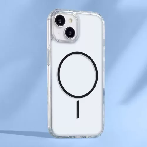 iPhone 17 Pro Anti Shock Thin Mag tok, fekete nyitott gyűrű-5907504535531 3 kép