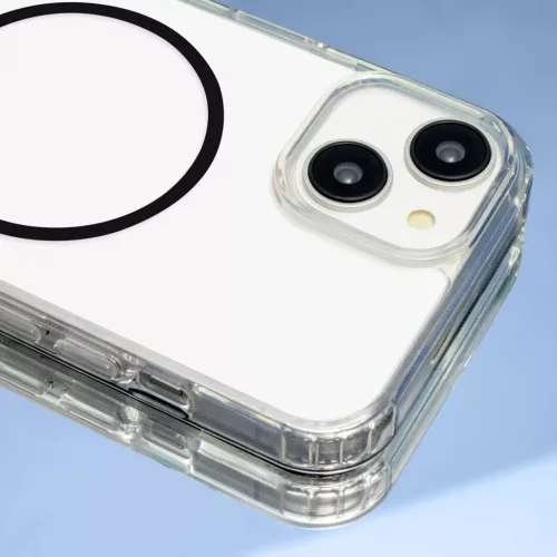 iPhone 17 Pro Anti Shock Thin Mag tok, fekete nyitott gyűrű-5907504535531 4 kép