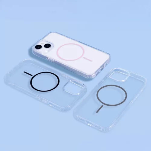 iPhone 17 Pro Anti Shock Thin Mag tok, fekete nyitott gyűrű-5907504535531 5 kép