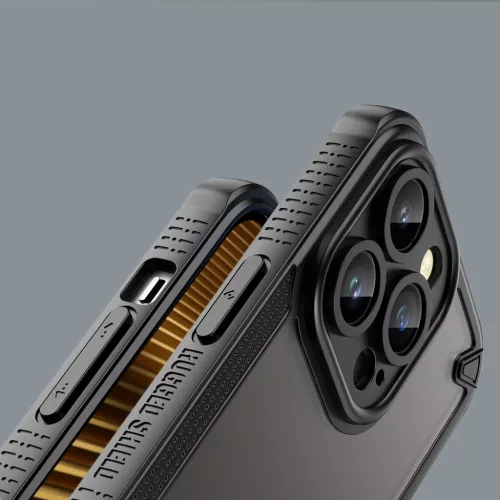 iPhone 17 Defender Matt fekete tok-5907504536477 7 kép