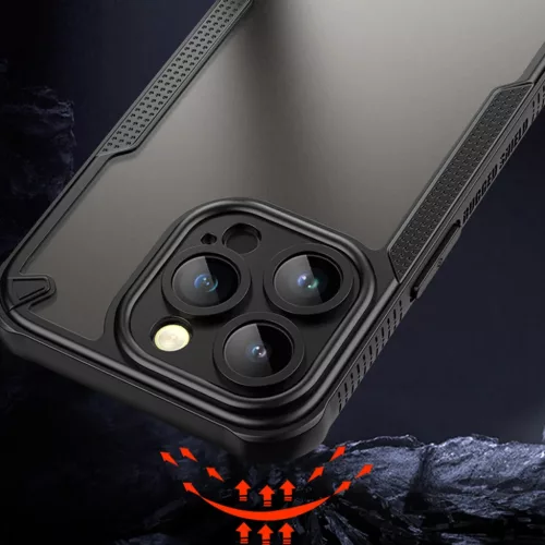 iPhone 17 Pro Max tok Defender Matt tok fekete-5907504536491 6 kép