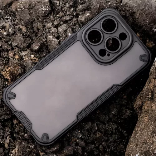 iPhone 17 Air Defender Matt fekete tok-5907504536514 4 kép