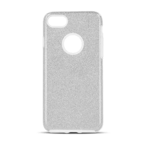  iPhone 17 Air 6,6" Ezüst Csillám 3in1 tok-5907504541266 4 kép