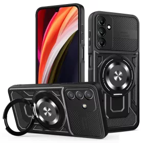 Samsung Galaxy A16 tok Defender Armor Mag fekete tok