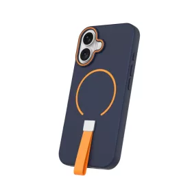 iPhone 17 6,3"-os sötétkék Thin Loop Mag tok-5907504554891 2 kép