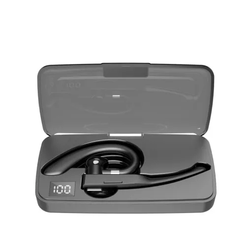 Forever BH-100 vezeték nélküli headset töltőtokkal fekete-5907504565644 3 kép