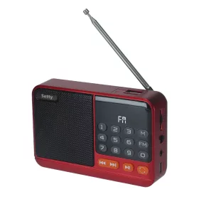 Setty mini FM rádió + Bluetooth hangszóró SFM-01M-5907504568546 2 kép