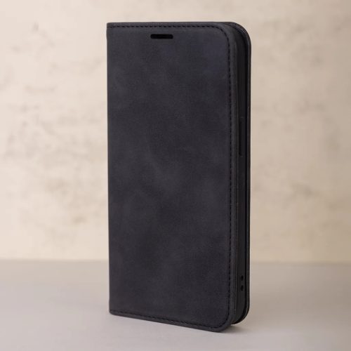 iPhone 15 6,1" Smart Suede fekete tok-5907504574257 5 kép