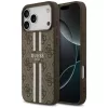  iPhone 17 Pro Max Guess 4G Printed Stripes MagSafe tok barna-3666339491437 1 kép