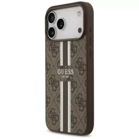  iPhone 17 Pro Max Guess 4G Printed Stripes MagSafe tok barna-3666339491437 2 kép