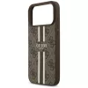  iPhone 17 Pro Max Guess 4G Printed Stripes MagSafe tok barna-3666339491437 6 kép