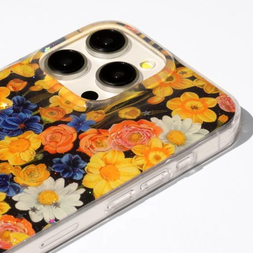 iPhone 13 tok Glow Glam tok narancssárga-5907504576534 3 kép