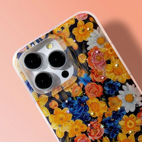 iPhone 13 tok Glow Glam tok narancssárga-5907504576534 6 kép