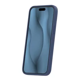 iPhone 15 Pro Max tok Silicone Thin Mag sötétkék tok-5907504586649 2 kép