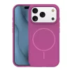 iPhone 17 Pro tok Silicone Thin Mag tok fukszia