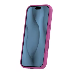 iPhone 17 Pro tok Silicone Thin Mag tok fukszia-5907504586977 2 kép