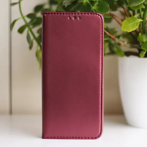 Samsung Galaxy A37 5G tok Smart Magnetic bordó tok-5907582349778 10 kép