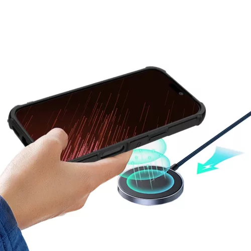 iPhone 14 Pro Defender 2in1 Mag fekete tok-5907674505198 5 kép