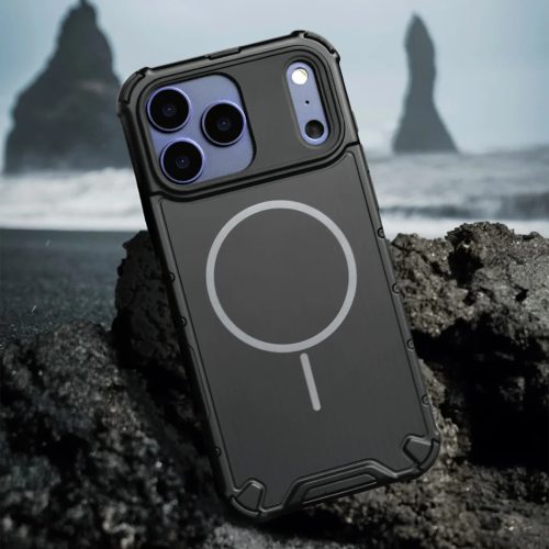 iPhone 15 6,1" fekete Defender 2in1 Mag tok-5907674505204 7 kép