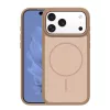 iPhone 17 Pro Max vékony mágneses barna tok