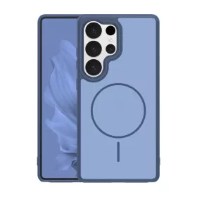 Samsung Galaxy S26 Ultra vékony keretes mágneses tok sötétkék-5907674507420 1 kép