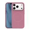 iPhone 14 rózsaszín Szilikon Vékony Mag tok