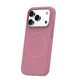iPhone 14 rózsaszín Szilikon Vékony Mag tok-5907674514978 2 kép