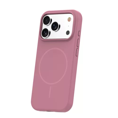 iPhone 14 rózsaszín Szilikon Vékony Mag tok-5907674514978 2 kép