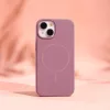 iPhone 14 rózsaszín Szilikon Vékony Mag tok-5907674514978 4 kép