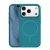 iPhone 15 Szilikon Thin Mag tok türkiz