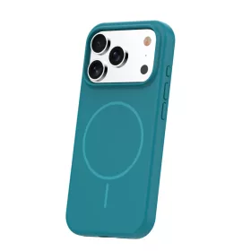 iPhone 15 Szilikon Thin Mag tok türkiz-5907674515845 2 kép