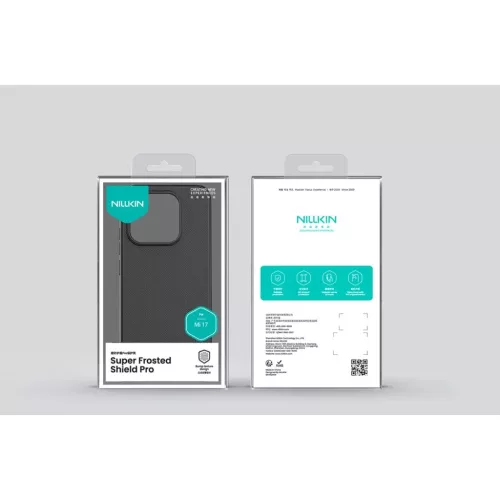Xiaomi 17 NILLKIN SUPER SHIELD PRO fekete tok-6902048306172 7 kép