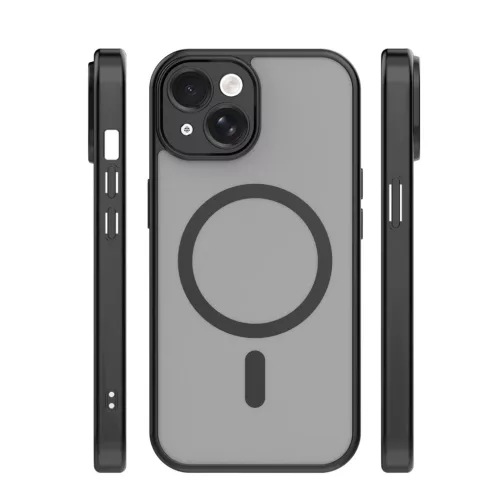 iPhone 13 Mag Matt fekete tok-5907674519850 3 kép