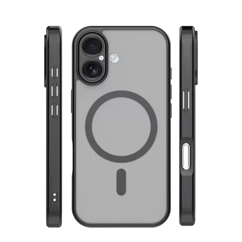 iPhone 17 6,3'' Mag Matt fekete tok-5907674520115 3 kép