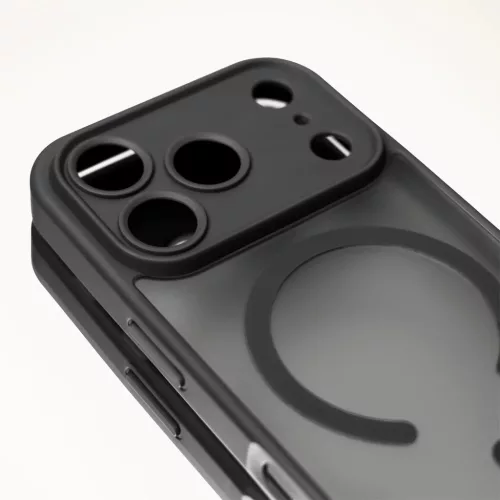 iPhone 17 6,3'' Mag Matt fekete tok-5907674520115 5 kép