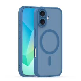 iPhone 17 tok Mag Matt tok, 6,3'' sötétkék-5907674521334 2 kép