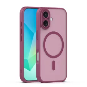 iPhone 17 Mag Matt tok 6,3'' bordó