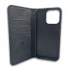Samsung Galaxy A37 5G tok - Smart Suede fekete tok-5907674527367 3 kép