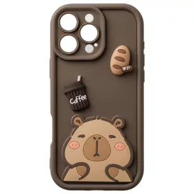 Samsung Galaxy S26 Ultra Trendy 3D barna kapibara tok-5907674543497 2 kép
