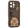 Samsung Galaxy S26 Ultra Trendy 3D barna kapibara tok-5907674543497 4 kép