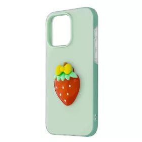 iPhone 16e / 17e Gyümölcs 2in1 zöld tok-5907674544173 2 kép