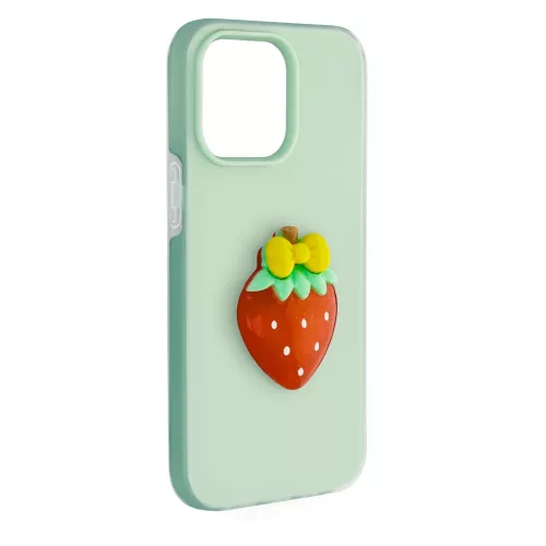 iPhone 16e / 17e Gyümölcs 2in1 zöld tok-5907674544173 3 kép