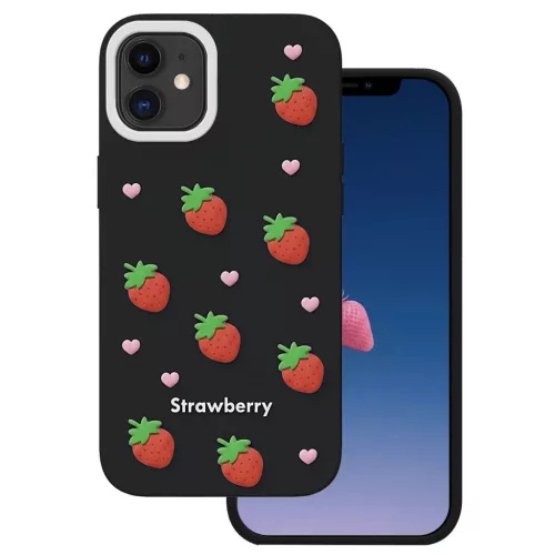 iPhone 11 Eper fekete tok-5907674553342 4 kép