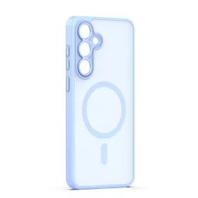 Samsung Galaxy S26 Mag Matt világoskék kameravédős tok-5907674556367 2 kép