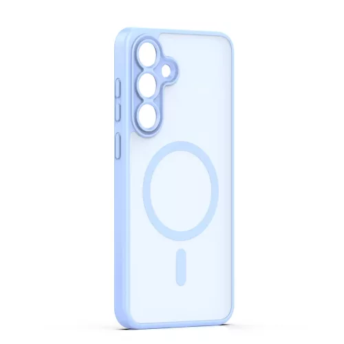Samsung Galaxy S26 Mag Matt világoskék kameravédős tok-5907674556367 2 kép