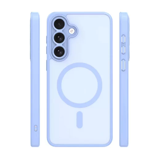 Samsung Galaxy S26 Mag Matt világoskék kameravédős tok-5907674556367 3 kép